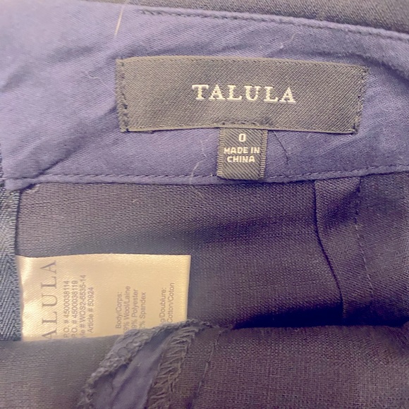 Talula navy blue Berklee skort - Picture 5 of 6